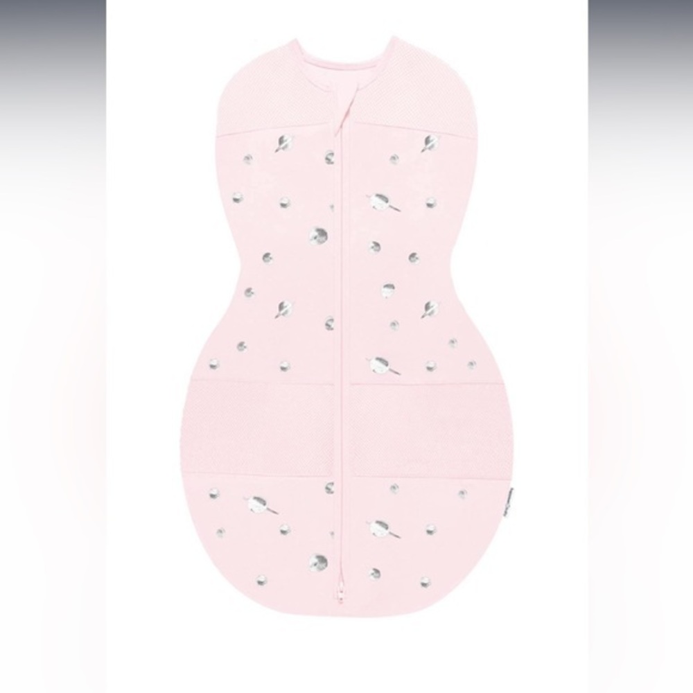 Happiest Baby Sleepea 5 Second Swaddle Pink‎ Planets Size Small